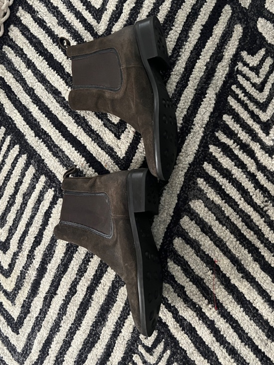 Thursday Boot Company Men's Chukka Chelsea Boots in Dark Brown - Picture 2 of 6
